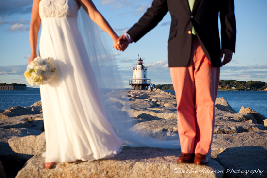 Maine Lighthouse Wedding: Romantic Backdrop for a Beautiful Reception