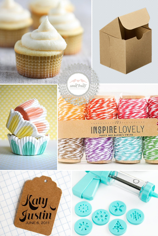 DIY Wedding Favors: Sweet Cupcakes & Wedding Inspiration Roundup!