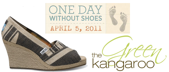 Win TOMS Shoes! Share Your Barefoot Plans for One Day Without Shoes