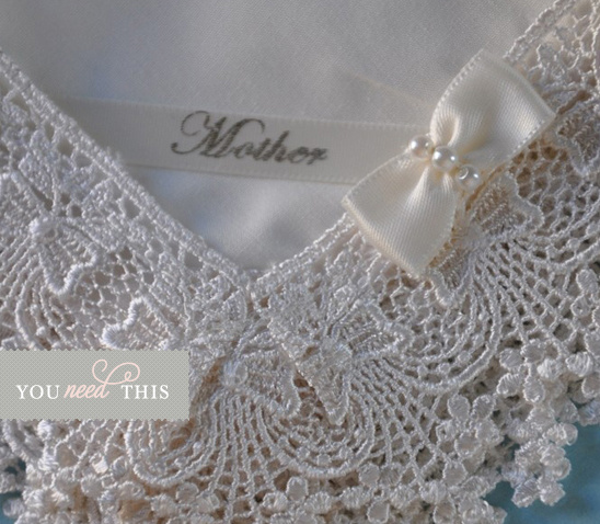 Elegant Lace Handkerchief: A Touching Gift for the Mother of Bride