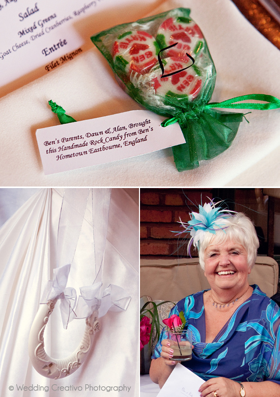 A British Wedding in Chicago: Mums, Fascinators, and Horseshoes