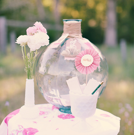 DIY Wedding Guest Book: Personalized Tags and Sweet Messages
