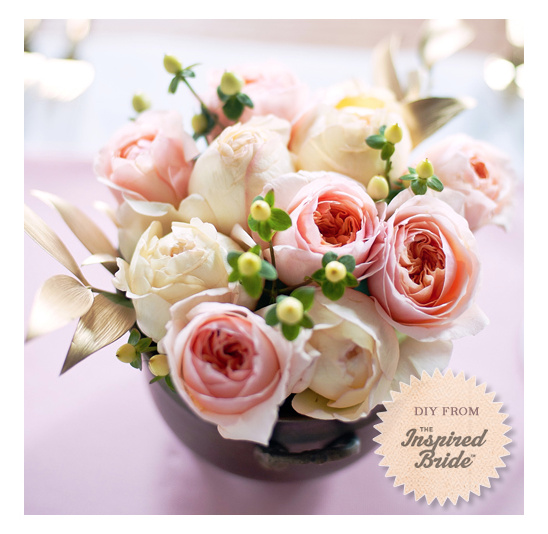 DIY Garden Rose Centerpiece: Elegant Wedding Decor Tutorial