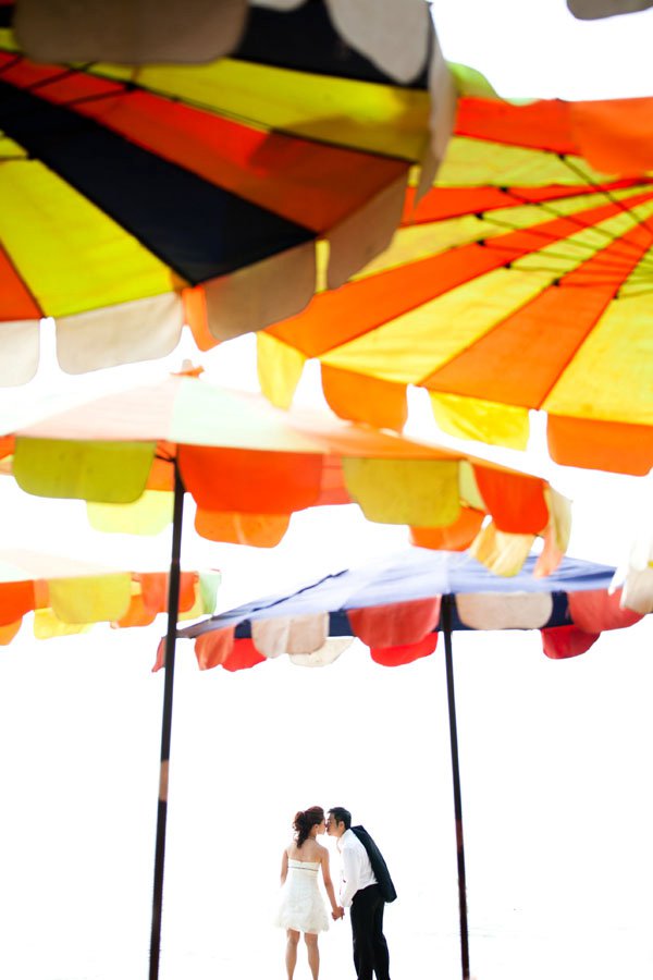 Romantic Beach Wedding Photo Shoot in Penang, Malaysia