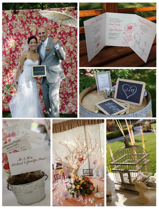 Sonoma Mission Inn Wedding Venue & DIY Photo Booth Ideas