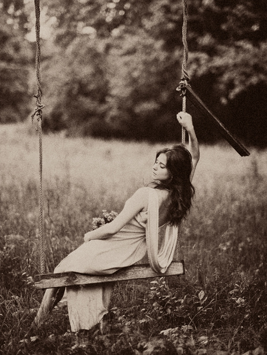 Vintage Bridal Magic: Misty Woods & DIY Veil Inspiration