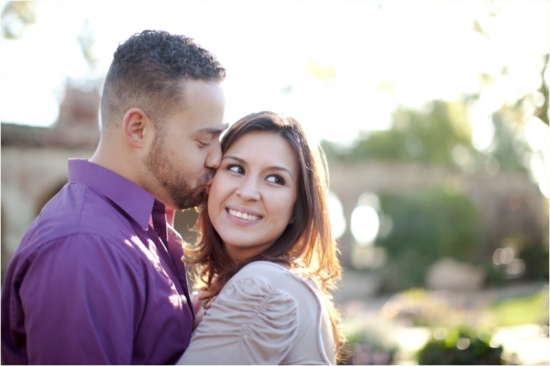 Romantic San Juan Capistrano Engagement Photoshoot