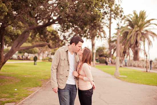 Santa Monica Pier Engagement [Dave Richards Photography]