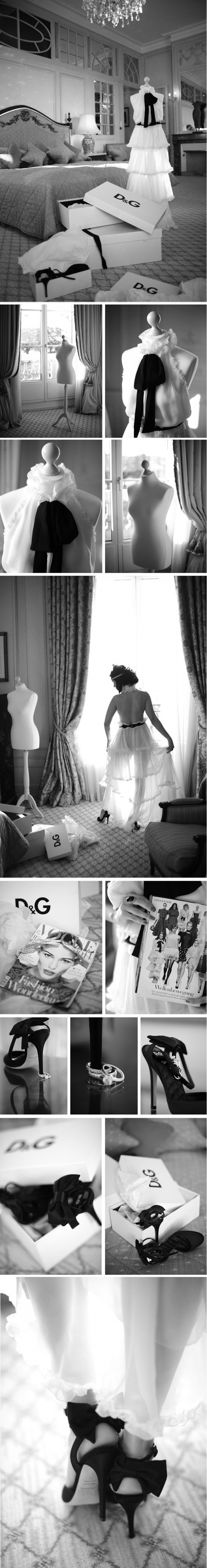 Danielle in Dolce & Gabbana Couture: A Swiss Lake Geneva Shoot