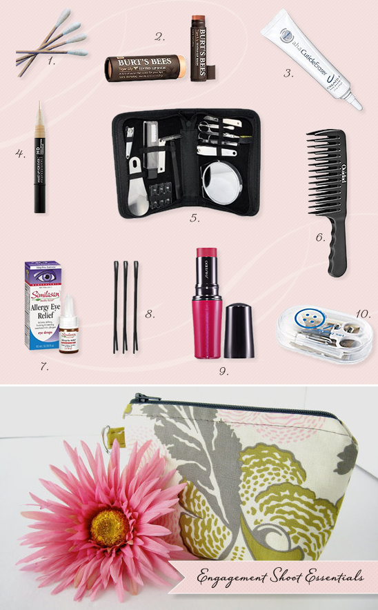 Engagement Photoshoot Essentials: Beauty Kit Checklist