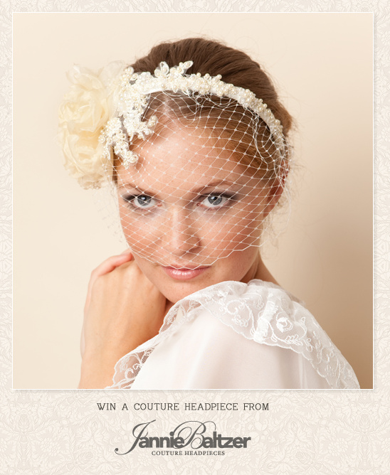 Win a Couture Headpiece from Jannie Baltzer!