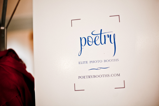 Poetry Photo Booths: Inspiring Wedding Blogs