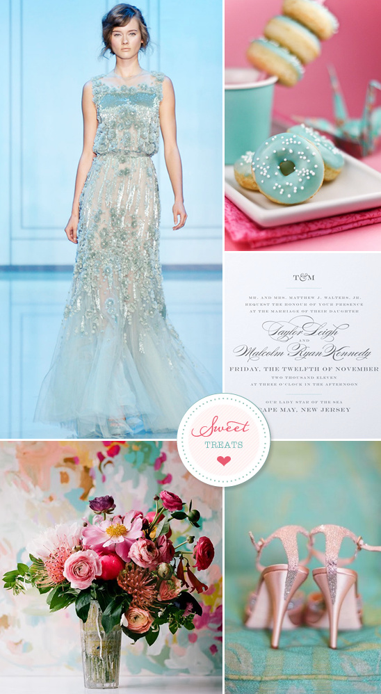 Dreamy Wedding Inspiration: Gowns, Donuts, and Glam Details
