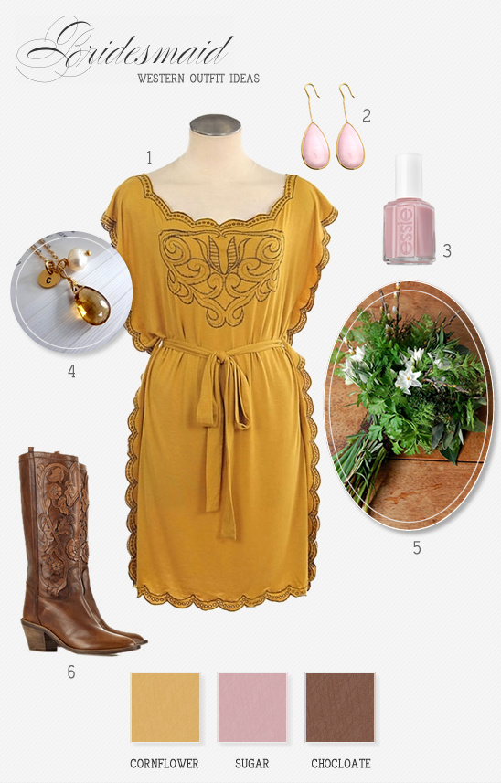 Affordable & Reusable Bridesmaid Outfits: Western Wedding Inspiration