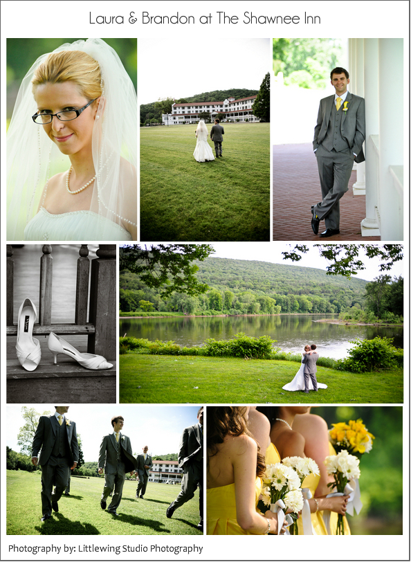Shawnee Inn Wedding: Yellow & Grey Dream