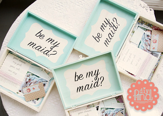 Creative Bridesmaid Proposal Box Ideas: DIY Project
