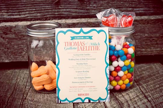 Carnival-Themed Wedding: Colorful & Sweet!