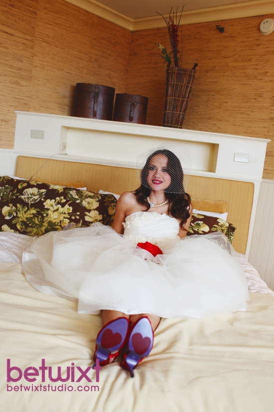 Colorful Wedding at MOLAA: Grey, Yellow, and Red Fashion Forward!