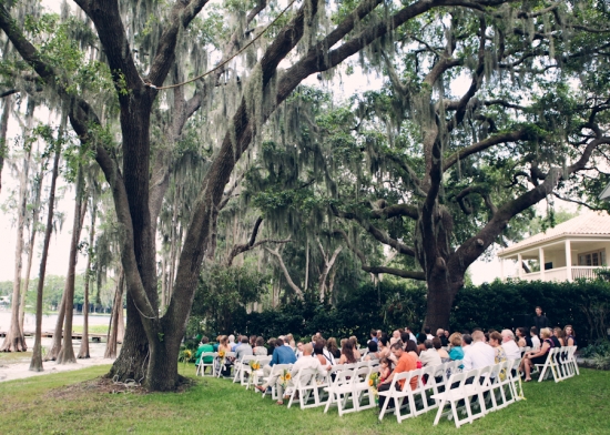 Tampa Backyard Wedding: Dallas & Ali's Lakeside Celebration