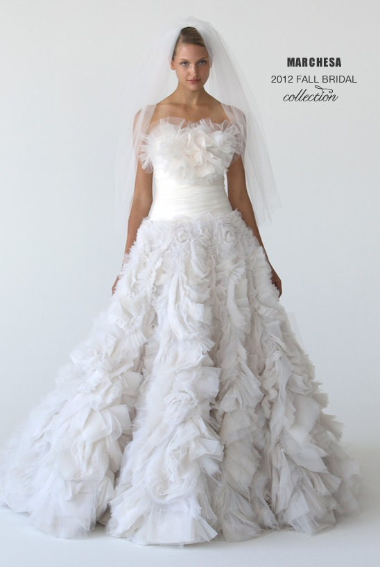 Marchesa Bridal Fall 2012: Ethereal Underwater Wedding Dresses