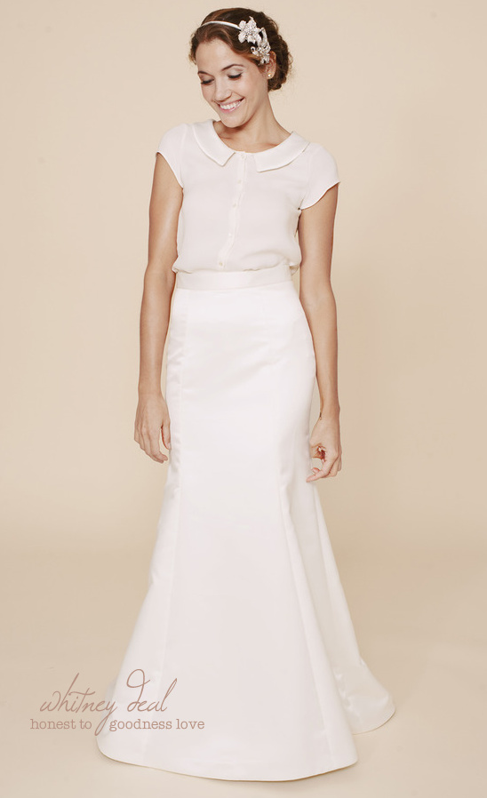 Simple & Elegant Wedding Dresses by Whitney Deal: A Collection
