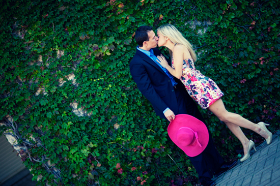 Derby-Inspired Engagement Session: A Romantic Day at the Races & Sunset