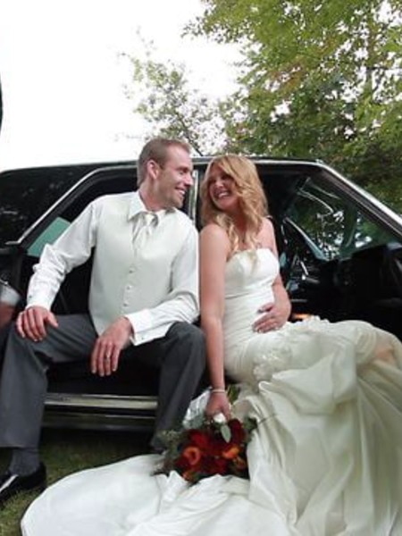 Sentimental Backyard Wedding with Family History & Vintage Car
