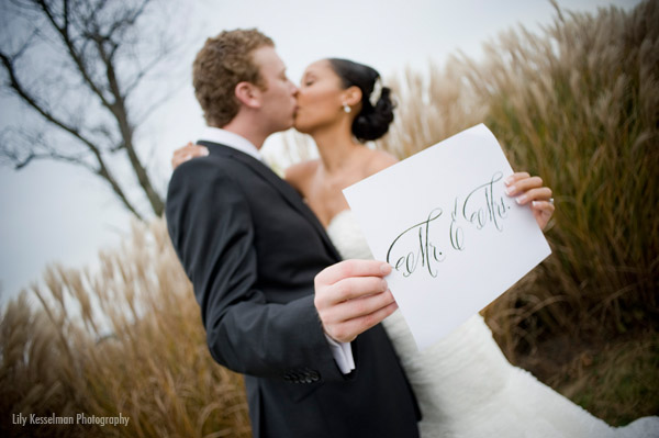 Calligraphy Wedding Signs: Perfect for a New Jersey Wedding
