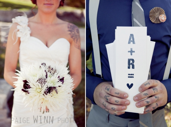 Vintage Wedding with DIY Details: Angie and Rick's Celebration
