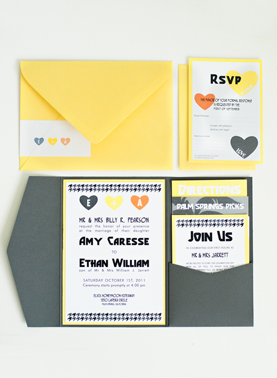 Stylish Palm Springs Wedding: Elvis, Retro Vibes, and Doughnut Favors!