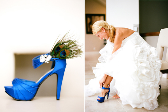 Rustic Peacock Feather Wedding at Stonegate Mansion in Fort Worth, Texas