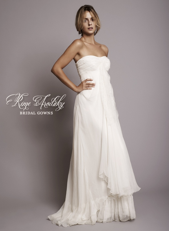 Rime Arodaky Parisian Wedding Dresses: Bohemian and Romantic