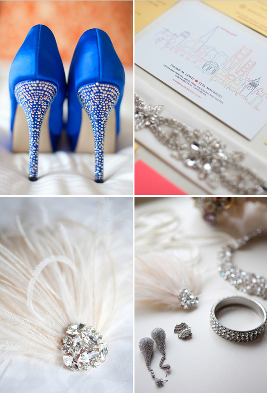 San Francisco Wedding with Matching Brooch Bouquet