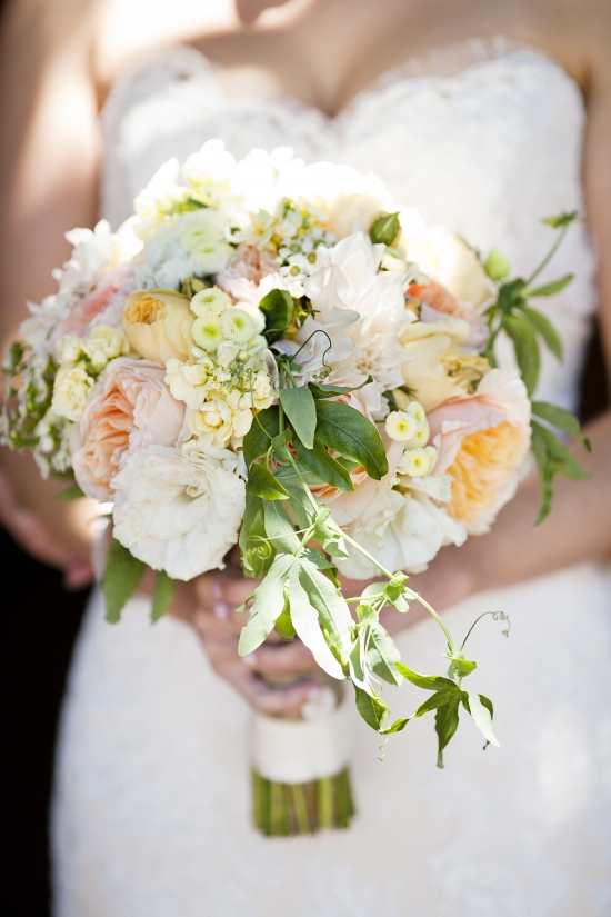 Rustic Peach & White Wedding at Point Reyes Seashore Lodge