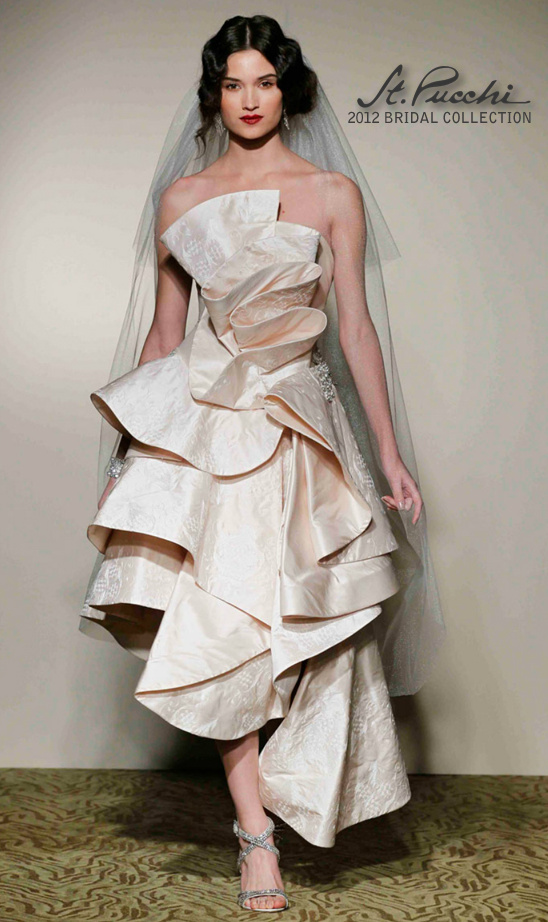 St. Pucchi Spring 2012 Bridal: Stunning Gowns!