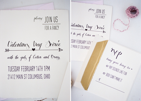 Romantic Valentine's Day Soiree Inspiration