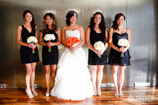 Chic Black Bridesmaid Cocktail Dresses for a Stylish Wedding