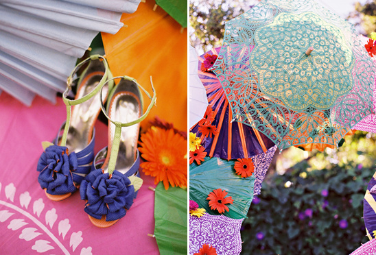 Colorful Santa Barbara Beach Wedding with Unique Details