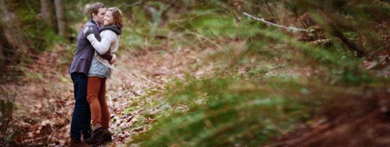 Romantic Eastside Engagement Photoshoot in Monroe, WA