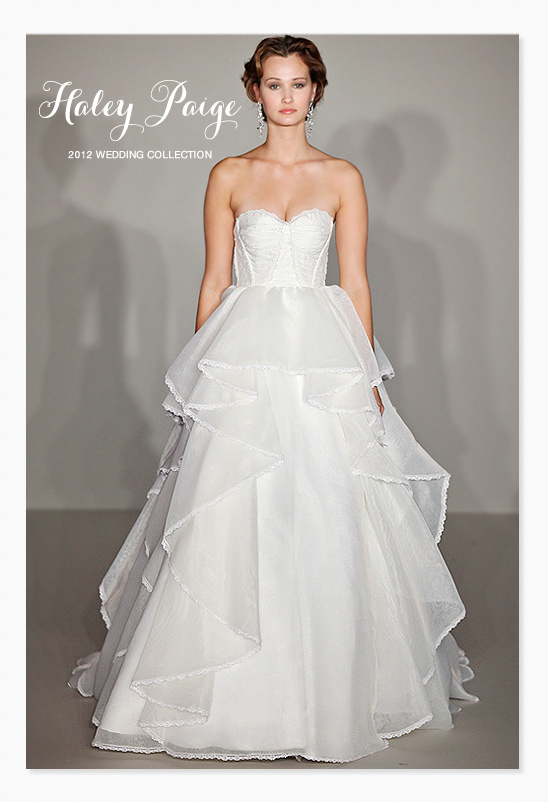 Hayley Paige 2012 Wedding Dress Collection