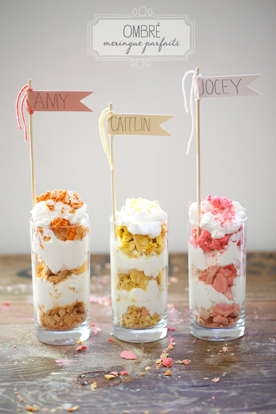 Ombre Meringue Parfaits: Stunning Dessert Recipe