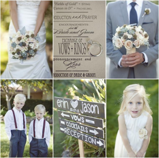 Rustic Vintage Wedding at The Inn at Rancho Santa Fe