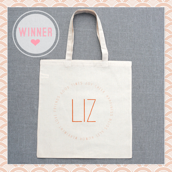 Wedding Chicks Shop Giveaway Winner Announced: Congratulations Liz!
