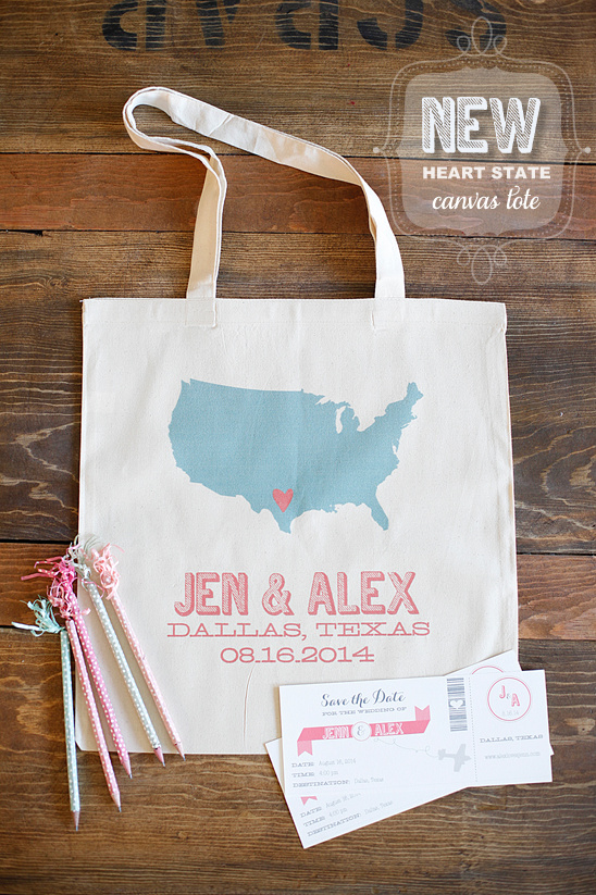 Destination Wedding Welcome Totes: Unique Gift Bag Ideas