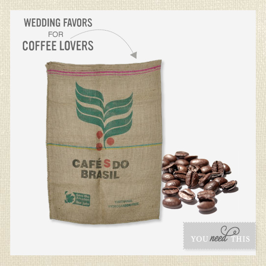 Burlap Coffee Bag Wedding Favors: Bulk & Authentic for Coffee Lovers