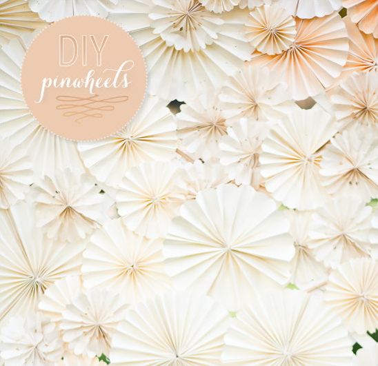 DIY Ombre Pinwheel Wall: Easy Wedding Decor Tutorial