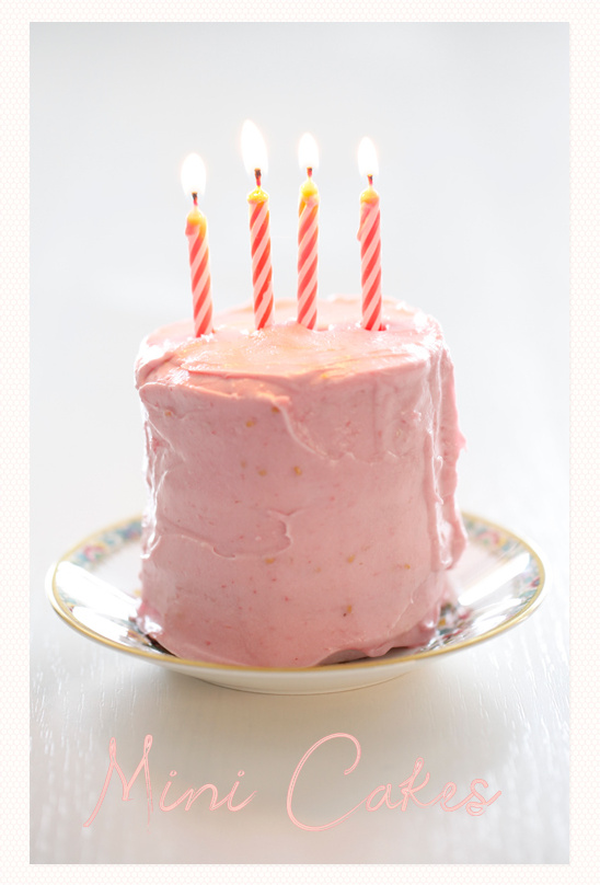 Mini Cakes Recipe for a Birthday Celebration