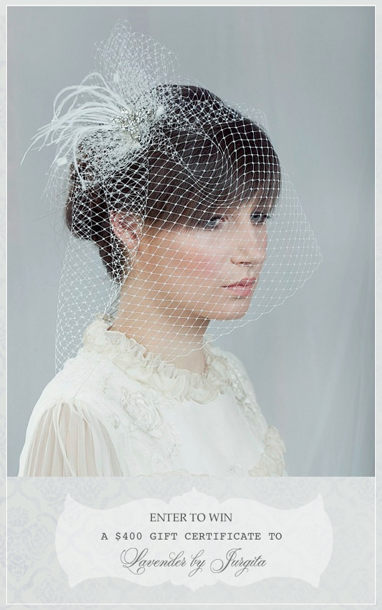 Lavender By Jurgita Giveaway: Win $400 for Bridal Accessories!