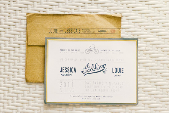 Navy and Yellow Wedding with Homemade Details