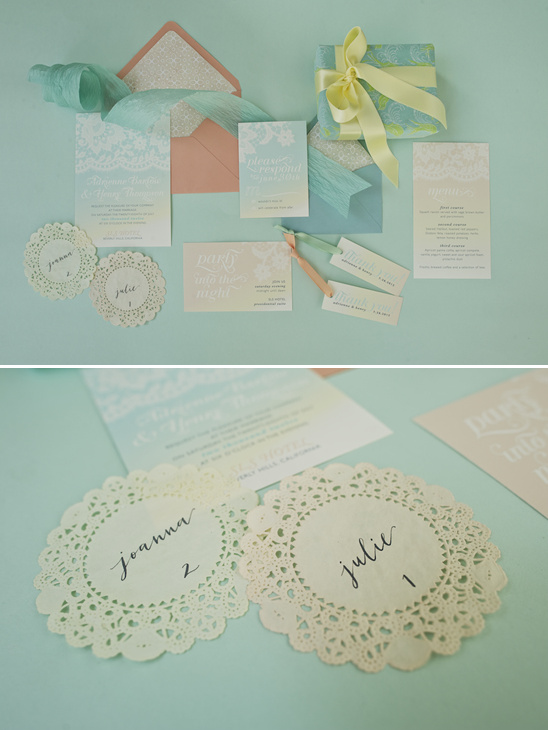 Pastel Wedding Inspiration: Whimsical Ombre Details
